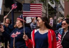 تظاهرة في امريكا ضد اسرائيل