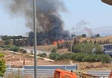 اطلاق صواريخ على الجليل