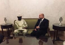 الوزير محمود الهباش مع وزير الشؤون الدينية