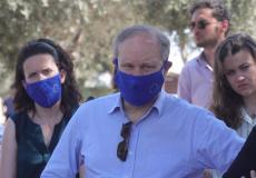 من زيارة وفد الاتحاد الأوروبي لبلدة بيتا