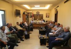 الاحمد يلتقي قيادة فصائل منظمة التحرير في لبنان