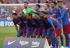 فريق برشلونة الحالي