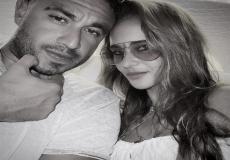 الفنانة نيللي كريم وخطيبها