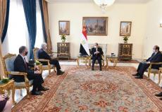 الرئيس السيسي يستقبل مدير وكالة الاستخبارات المركزية الأميركية
