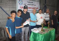 أكاديمية الراحل عيسى ظاهر بطل لبطولة الأكاديميات الأولى شمال غزة