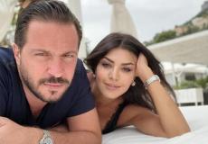 أمل بوشوشة ووليد عواضة يحتفلان بذكرى زواجهما بأجواء الحب