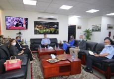 اجتماع بين الشرطة الفلسطينية والاتحاد الأوروبي في رام الله