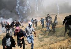 تظاهرات على حدود غزة - صورة أرشيف