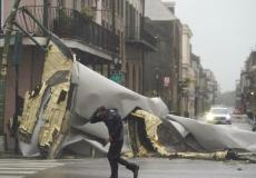 إعصار ايدا يضرب ولاية في امريكا والرئيس يعلنها منطقة كوارث