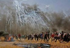 مسيات العودة على حدود قطاع غزة - أرشفية