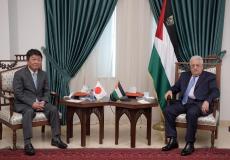 الرئيس يستقبل وزير الخارجية الياباني