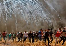 مسيرات العودة شرق غزة كانت وسيلة سلمية للضغط على الاحتلال لفك الحصار - أرشيف