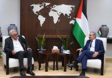 محمد اشتية وتور وينسلاند