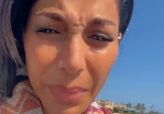 بسمة وهبة في البحر