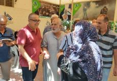 وزير الثقافة يلتقى عوائل شهداء عدوان 2014.