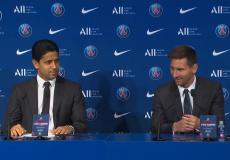 باريس سان جيرمان يقدم النجم ليونيل ميسي