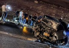 مصرع شاب وإصابة آخرين بحادث طرق بالنقب