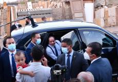 الرئيس عبد الفتاح السيسي في جولة تفقدية اليوم بمنطقة مساكن الرويسات  بشرم الشيخ