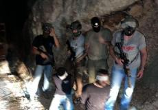 لحظة اعتقال زكريا الزبيدي ومحمد العارضة