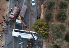 حادث انقلاب الحافلة في الخليل