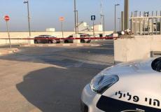 قوات الشرطة الإسرائيلية من مكان حادث اطلاق النار في عكا