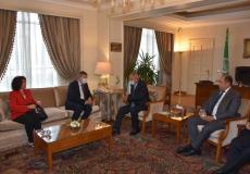 أحمد أبو الغيط وفيليب لازاريني