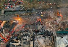 انفجار صهريج نقل بنزين بالصين - أرشيف