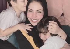 الاء عبدالرحمن وأبنائها