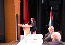 مي الكيلة وزيرة الصحة الفلسطينية