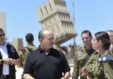 نفتالي بينت خلال زيارته غلاف غزة