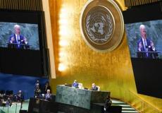 الرئيس الأمريكي جو بايدن أمام الجمعية العامة