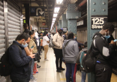 محطة مترو في نيويورك