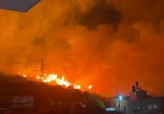 صورة للحريق