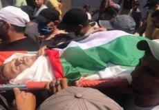 تشجيع جثمان الشهيد أحمد مصطفى صالح