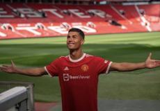 رونالدو بقميص مانشستر يونايتد