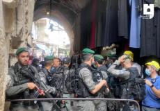 إصابة فلسطيني بزعم طعن شرطي بالقدس القديمة