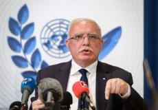 رياض المالكي وزير الخارجية الفلسطيني