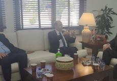 وفد اعلامي فلسطيني يلتقي وزير الاعلام الأردني