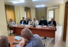 محمود العالول يجتمع مع أمناء سر الأقاليم في كافة المحافظات