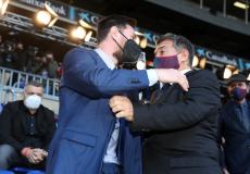 ميسي ودع برشلونة