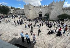 منطقة باب العامود تشهد توترًا