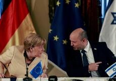 لقاء نفتالي بينيت مع المستشارة الألمانية أنغيلا ميركل