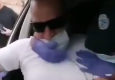 لحظة اعتقال الشاب مروان الحسيني