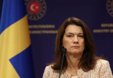 وزيرة الخارجية السويدية ان لينده