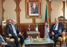 الدكتور محمود الهبارش مع رئيس المجلس الإسلامي الأعلى في الجزائر