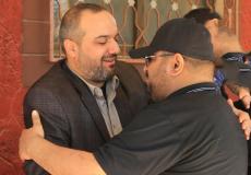 عبد الله السمك مع الراحل بهاء أبو العطا