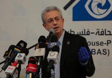 مصطفى البرغوثي -الأمين العام لحركة المبادرة الوطنية الفلسطينية