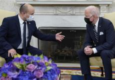 بينيت التقى بايدن في البيت الأبيض