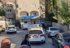 من مكان الجريمة