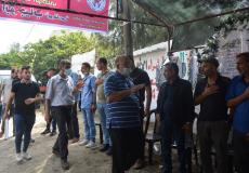 الجبهة الديمقراطية تقيم بيت عزاء لعبد الحميد أبو جياب